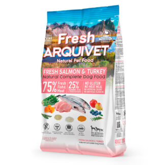Arquivet Fresh Salmon & Turkey - výhodné balení: 2 x 2