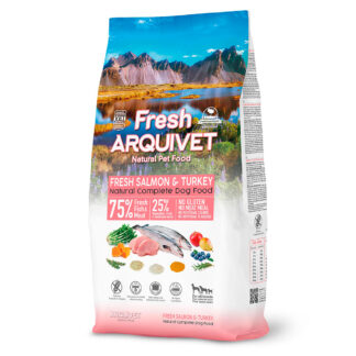 Arquivet Fresh Salmon & Turkey - 10 kg