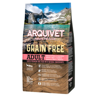 Arquivet Dog Grain Free Salmon - 12 kg