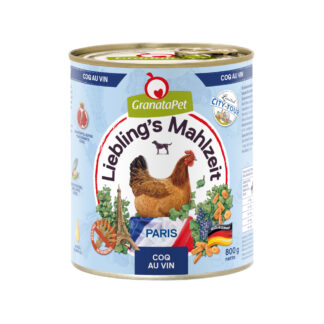 Granatapet Liebling's Mahlzeit City Tour 6 x 800 g - Paříž (Coq Au Vin)