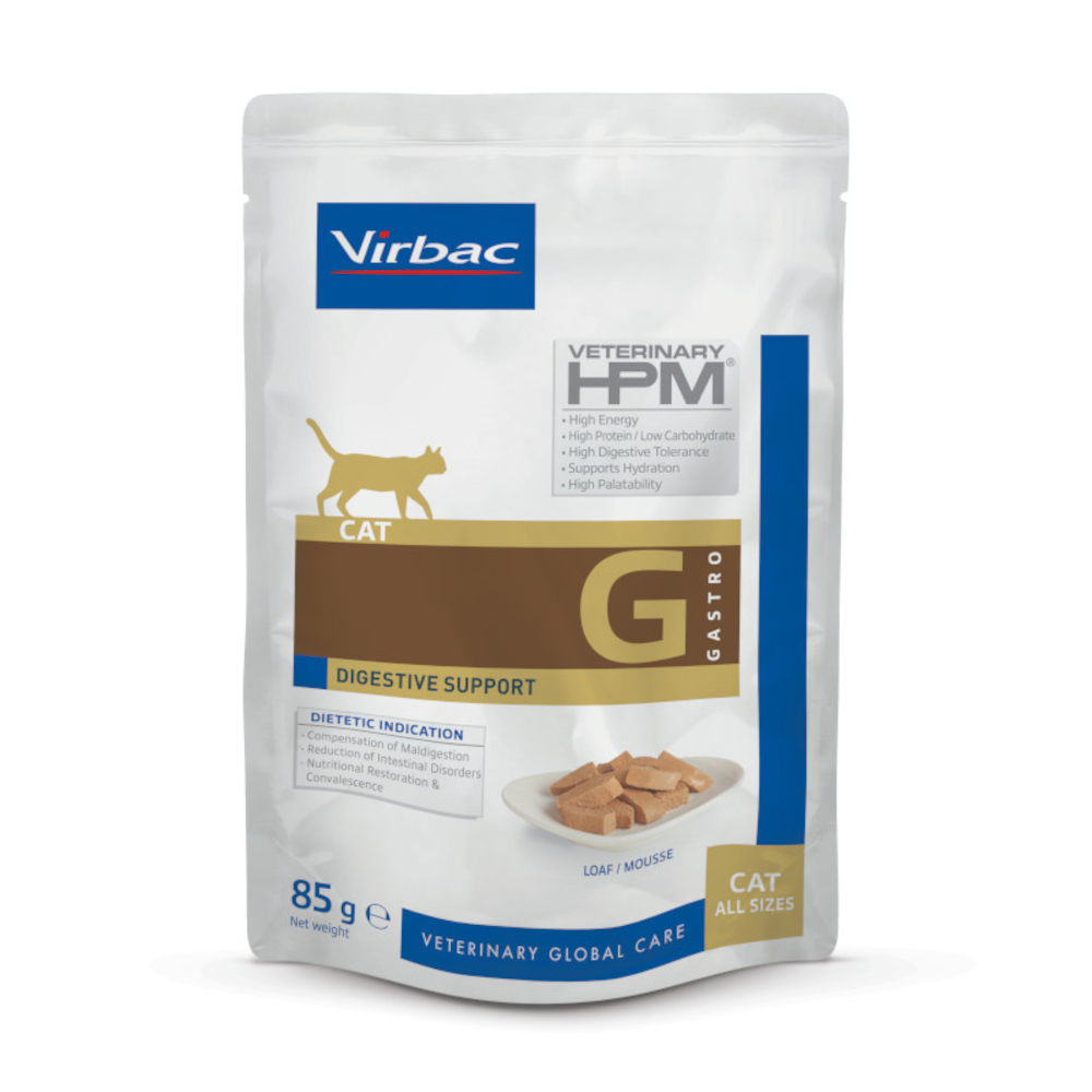 Virbac Veterinary HPM podpora trávení pro kočky - 12× 85 g