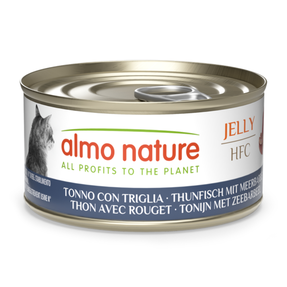 Almo Nature HFC Jelly 24 x 70 g - výhodné balení - tuňák s parmicí