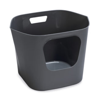 Karlie kočičí záchod Lotus Eco -šedá