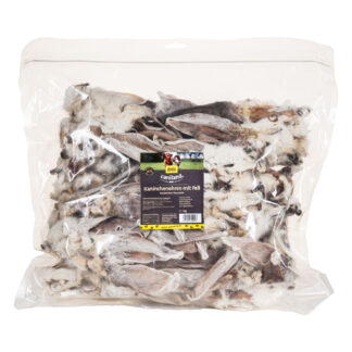 Caniland králičí uši se srstí - výhodné balení: 3 x 1 kg