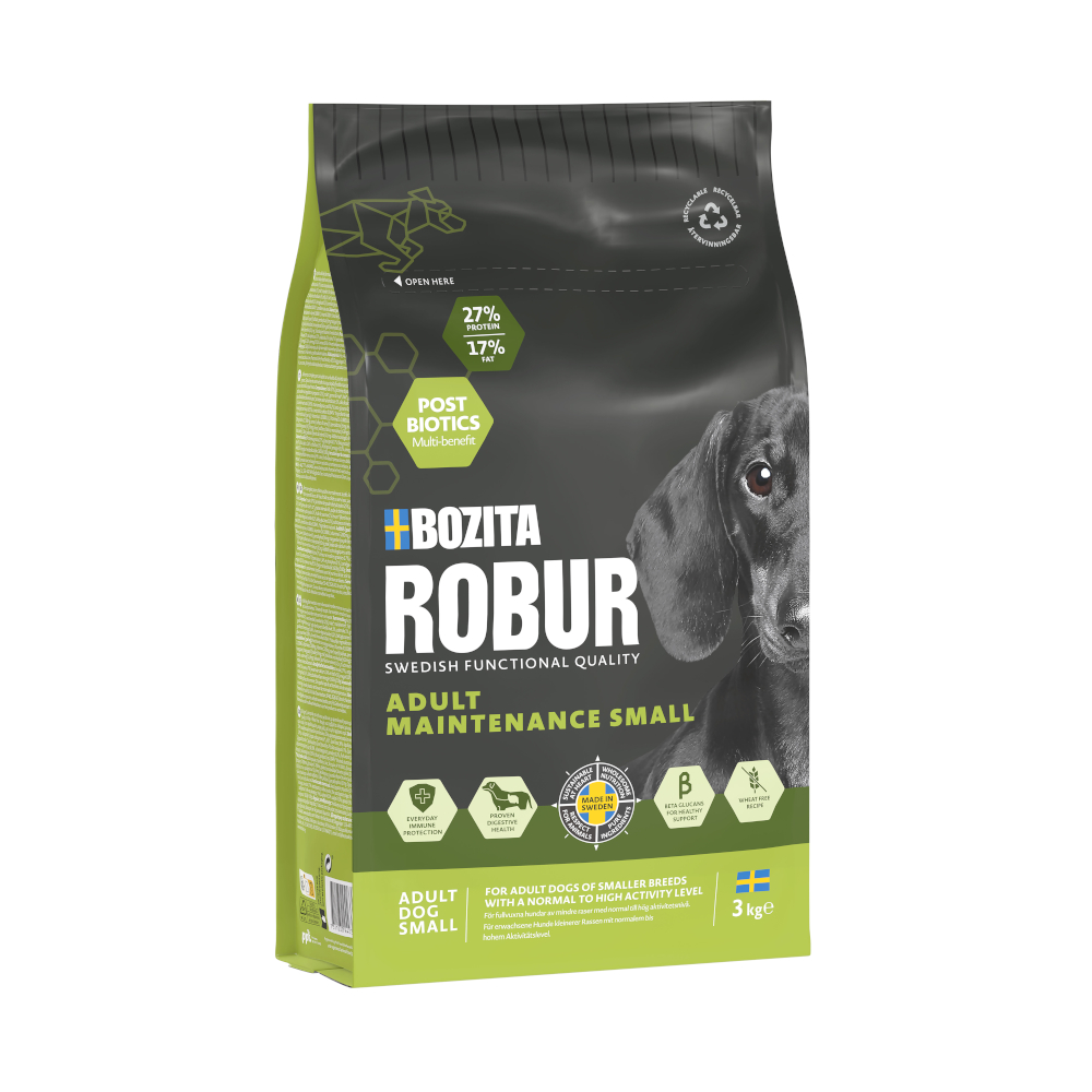 Bozita Robur Adult Maintenance Mini Chicken - výhodné balení: 2 x 3 kg