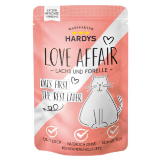 Výhodné balení - Hardys LOVE AFFAIR 24 x 100 g - Losos a pstruh