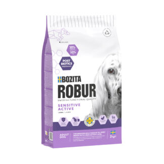 Bozita Robur Sensitive Grain Free Active Lamb - 3 kg