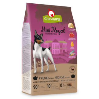 GranataPet Mini Royal Monoprotein Horse - výhodné balení: 2 x 1 kg