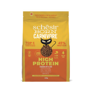 Schesir Born Carnivore High Protein kuřecí s vejcem - výhodné balení: 4 x 1