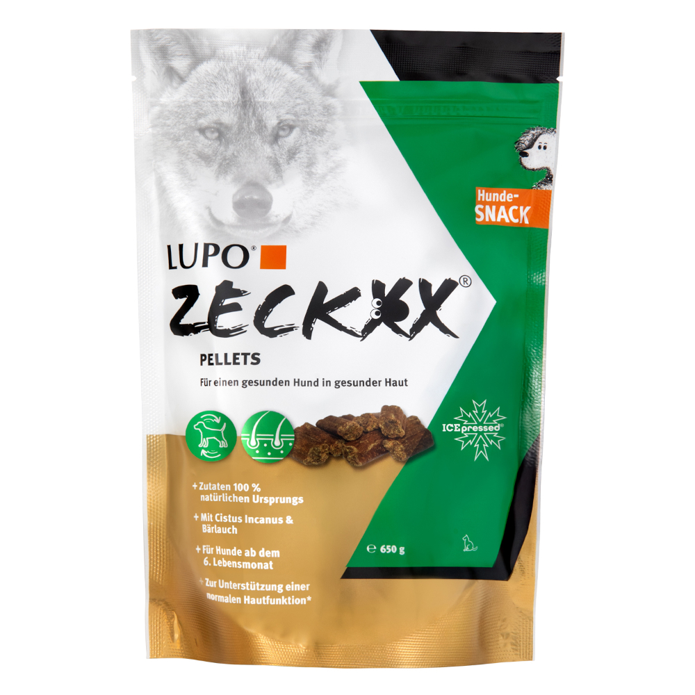 Lupo ZECKXX snack pro psy - 650 g