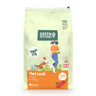 Green Petfood Veggie Dog s červenou čočkou - výhodné balení: 2 x 10 kg