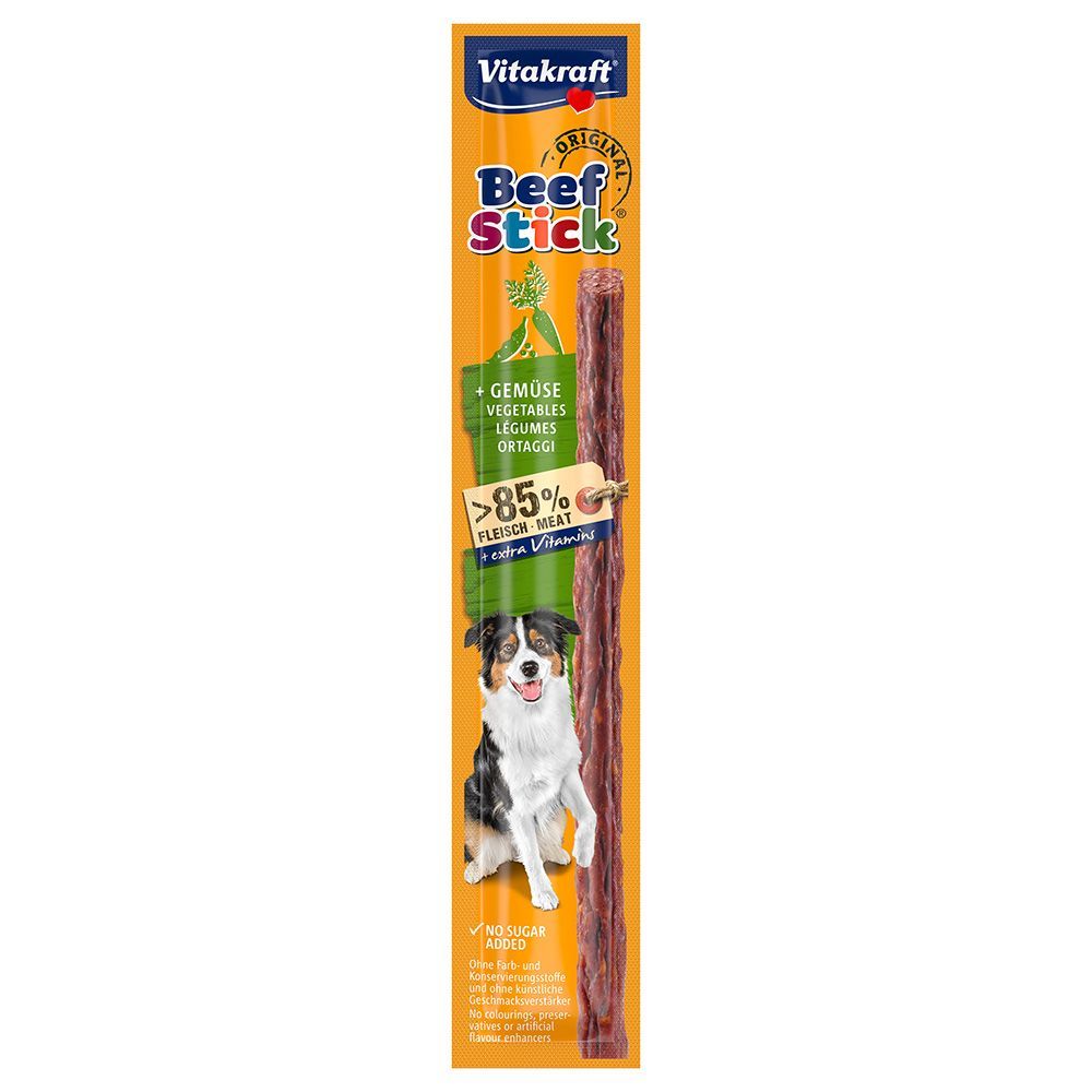Vitakraft Beef Stick 50 x 12 g - zelenina