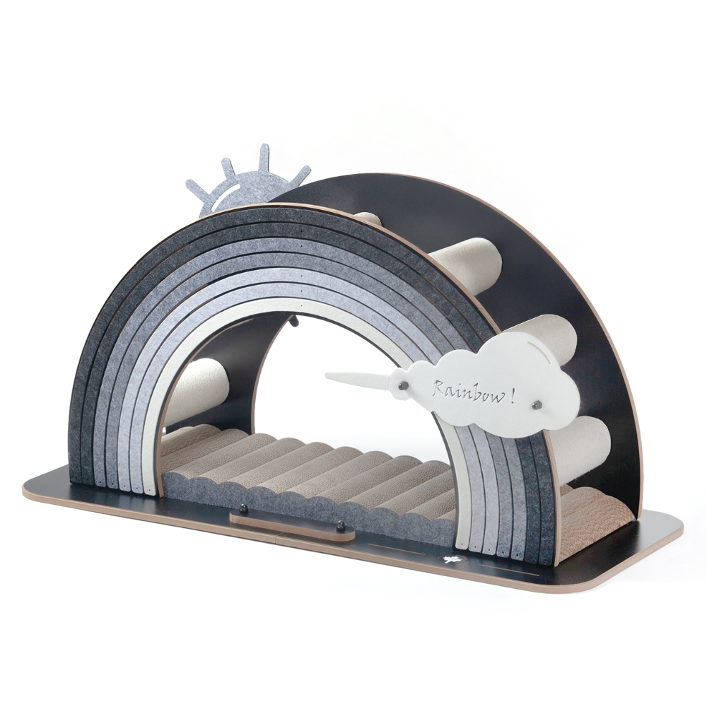 Canadian Cat Company škrábací nábytek Rainbow - šedá