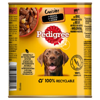 Pedigree Classic 12 ks (12 x 800 g) - hovězí a mrkev v omáčce