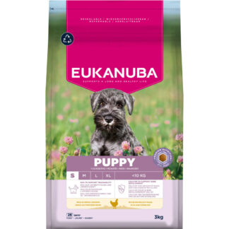 Eukanuba Premium Nutrition Puppy Small Breed Chicken - výhodné balení: 2 x 3 kg