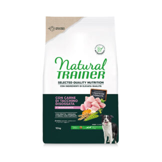 Natural Trainer Selected Quality Nutrition Adult Medium & Maxi Turkey - výhodné balení: 2 x 10 kg