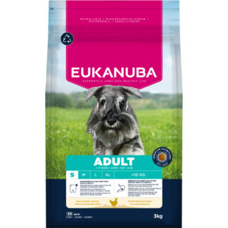 Eukanuba Premium Nutrition Adult Small Breed s kuřecím - výhodné balení: 2 x 3 kg