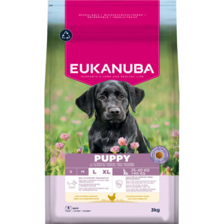 Eukanuba Premium Nutrition Puppy Large & Giant Breed s kuřecím - výhodné balení: 2 x 3 kg
