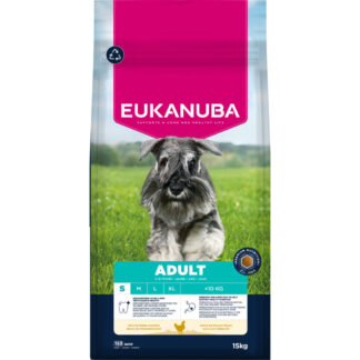 Eukanuba Premium Nutrition Adult Small Breed s kuřecím - výhodné balení: 2 x 15 kg