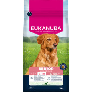 Eukanuba Premium Nutrition Senior Large & Giant Breed Lamb & Rice  - 12 kg
