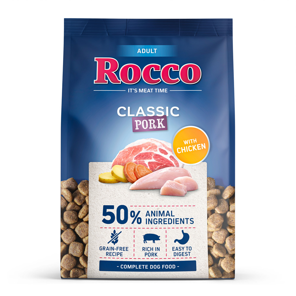 Rocco Adult Classic vepřové s kuřecím - 2 x 10 kg