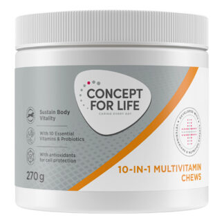 Concept for Life 10 v 1 multivitamínový doplňek - výhodné balení: 2 x 270 g