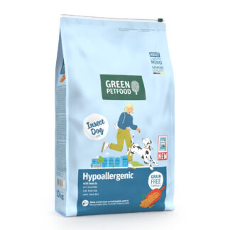 Green Petfood InsectDog Hypoallergenic s hmyzem - výhodné balení: 2 x 10 kg