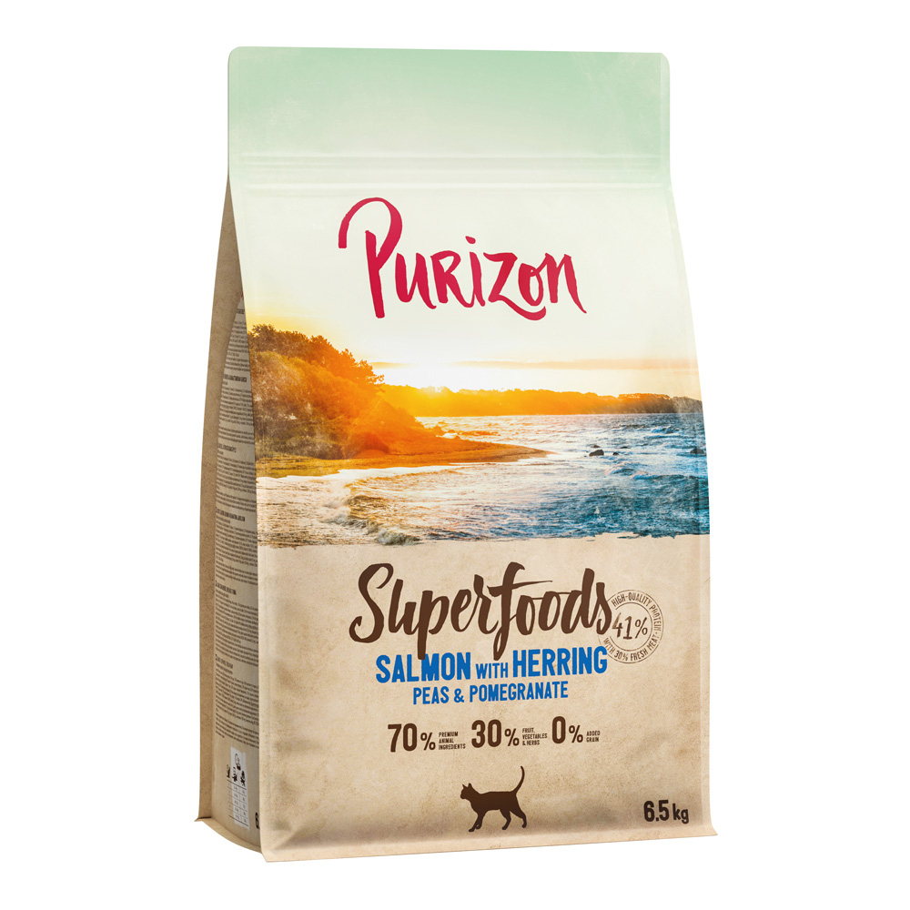 Purizon Superfoods Losos - Výhodné balení: 2 x 6