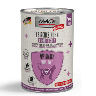MAC's CAT Vetcare Urinary 24 x 400 g výhodné balení - kuřecí