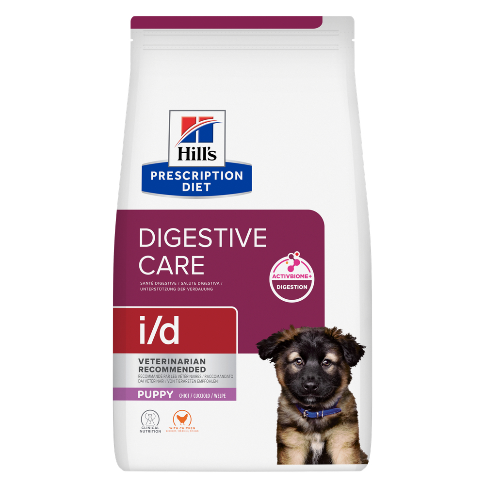 Hill's Prescription Diet i/d Digestive Care Puppy s kuřecím - výhodné balení: 2 x 4 kg