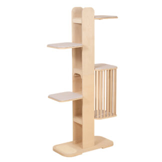 Natural Paradise škrabadlo Tulip - krémová