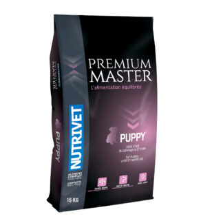 Nutrivet Premium Master Puppy s kuřecím - 15 kg
