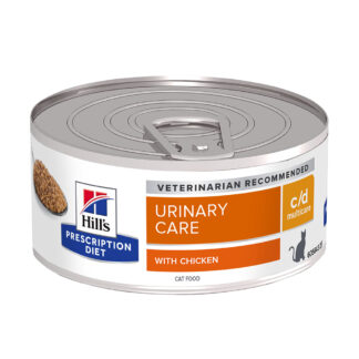 Hill's Prescription Diet c/d Multicare Urinary Care konzervy kuřecí - 12 x 156 g