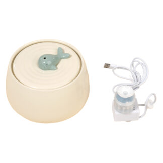 TIAKI keramická fontána na pití velryba - 1