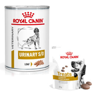 RC Veterinary Diet Urinary 12ks + RC Veterinary Diet Urinary snack 3 x 230g - Urinary S/O Mousse 12 x 410 g + 3 x Urinary snack 230 g