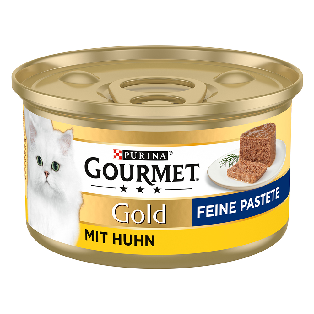 Gourmet Gold jemná paštika 48 x 85 g - kuřecí