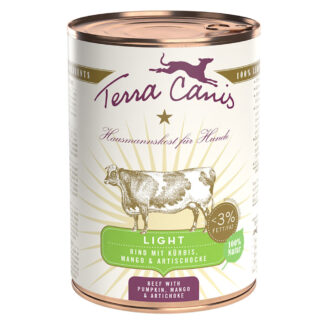 Terra Canis Light 6 x 400 g - Hovězí Light s dýní