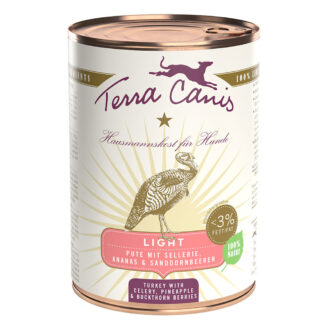 Terra Canis Light 6 x 400 g - Krůtí Light s celerem