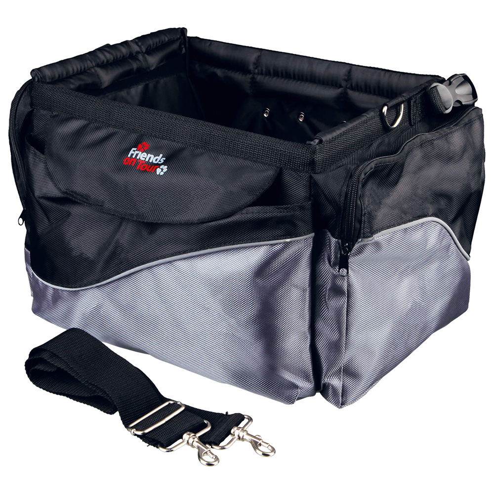 Trixie košík na kolo Friends on Tour de Luxe - D 41 × Š 26 × V 26 cm