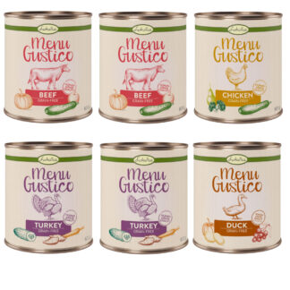 Lukullus Menu Gustico míchané balení na vyzkoušení - 6 x 800 g (4 druhy)