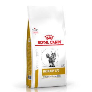 Royal Canin Veterinary Feline Urinary S/O Moderate Calorie - Výhodné balení: 2 x 7 kg