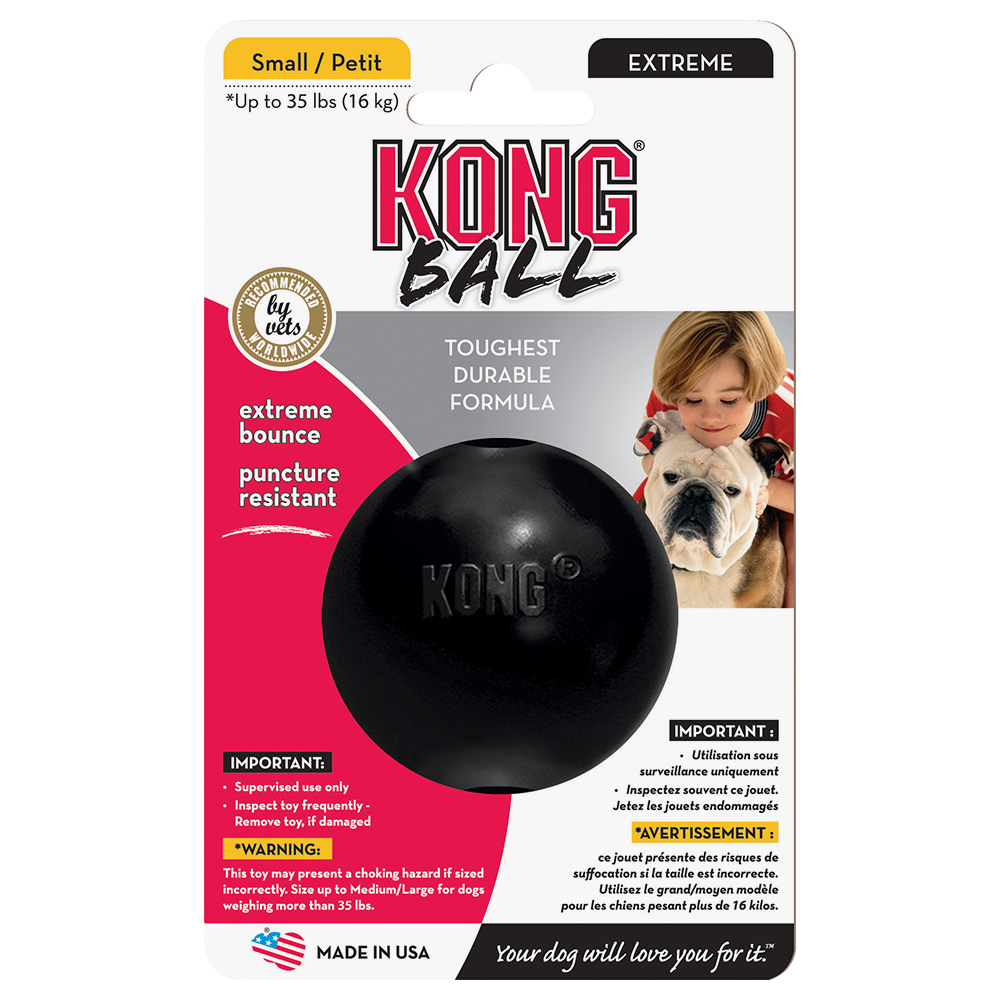KONG Ball Extreme - 2 x cca Ø 6 cm (Small)