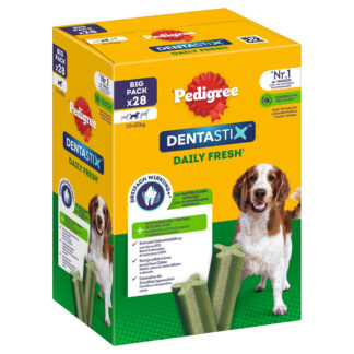 Pedigree Dentastix Fresh každodenní svěžest - Multipack 168 ks Medium - pro střední psy (10-25 kg)