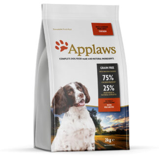 Applaws Adult Small & Medium Breed Chicken - 2 x 2 kg