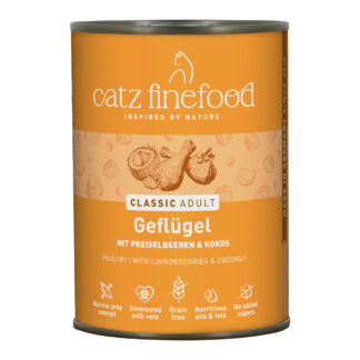 Výhodné balení catz finefood 12 x 400 g - drůbeží