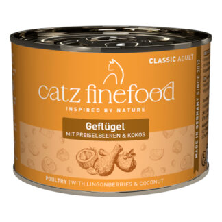 Výhodné balení catz finefood 24 x 200 g - drůbeží