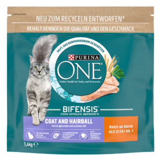 PURINA ONE Coat & Hairball - 3 x 1