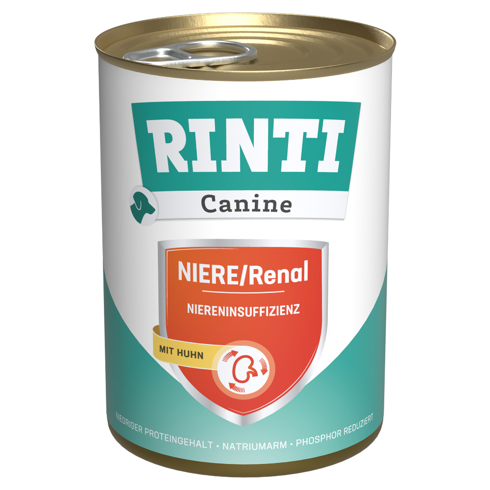 RINTI Canine Niere/Renal s kuřecím 400 g - 24 x 400 g