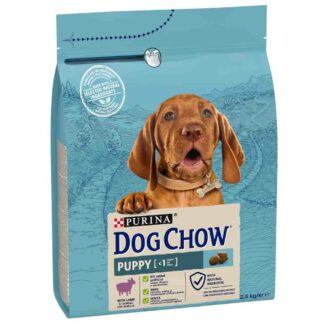 PURINA Dog Chow Puppy Lamb  - výhodné balení: 2 x 2