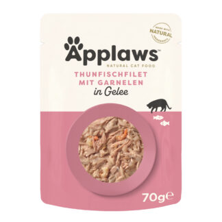 Applaws Pouch in Jelly 32 x 70 g - tuňák s krevetami